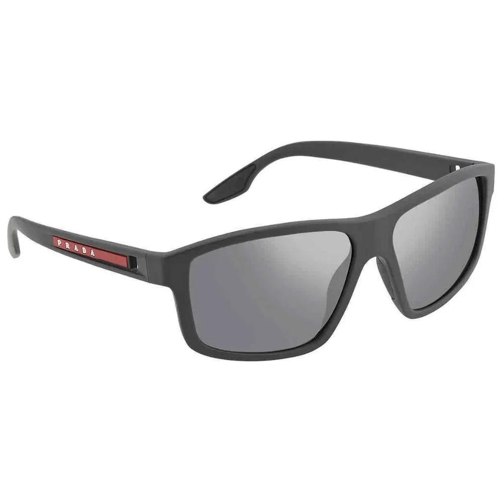 Sale! Prada Men's Polarized Mirror Silver Sunglasses